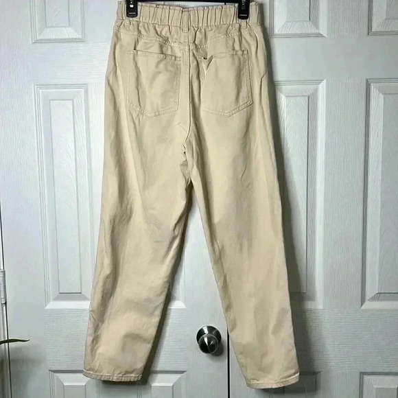 H&M High Waist Twill Trousers Size 6 - Picture 6 of 14